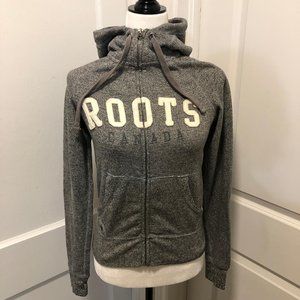 Roots Full Zip Winter Snow Hoodie Size XS